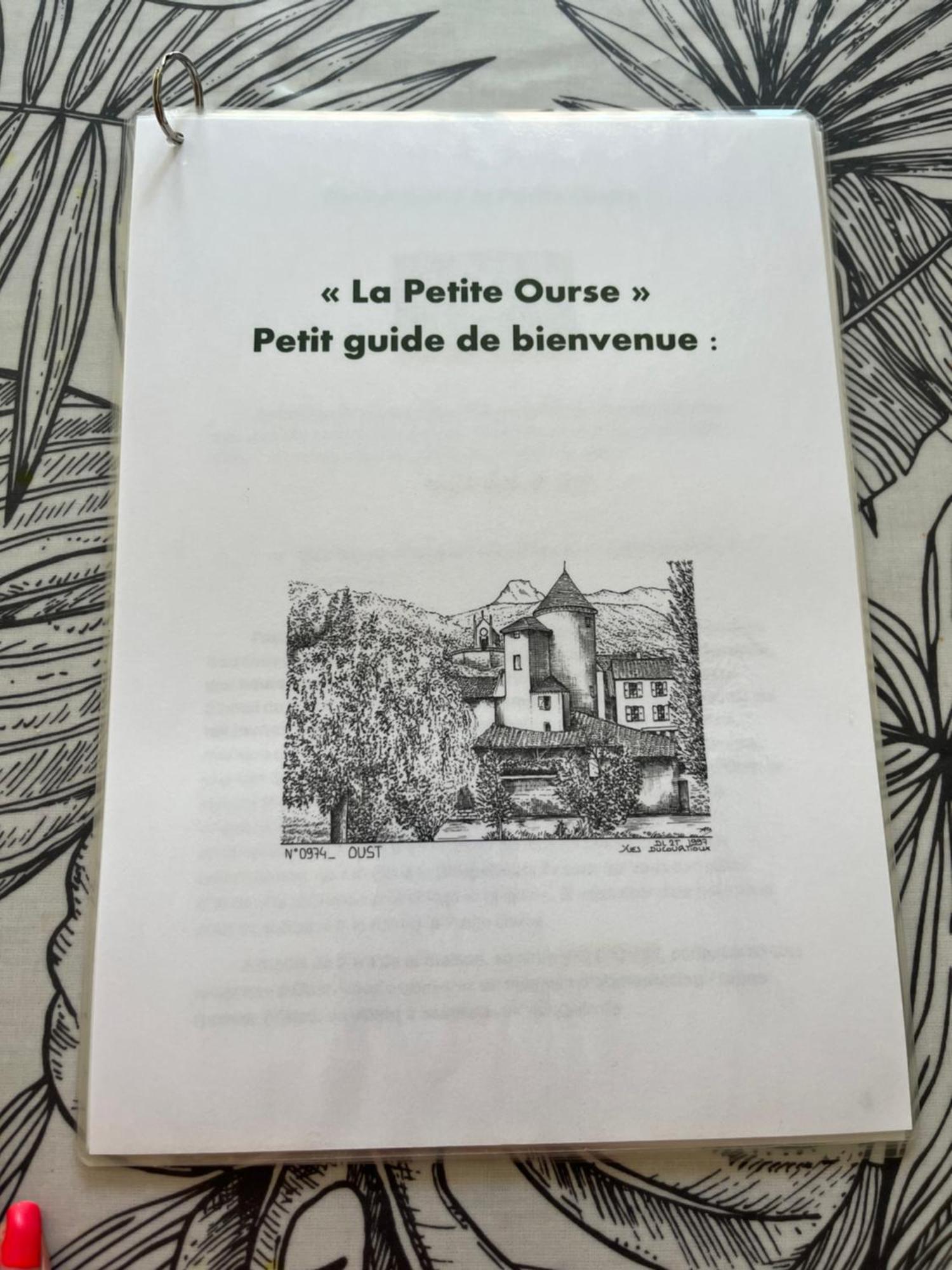 La Petite Ourse Maison De Village A Oust المظهر الخارجي الصورة